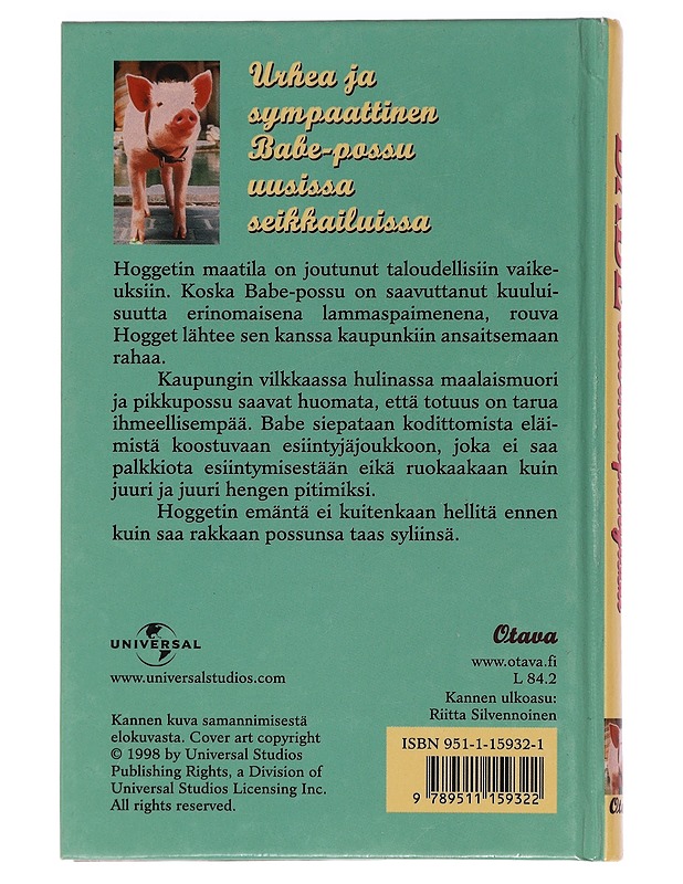 Babe suurkaupungissa - Fontes, Ron - Lastenkirjat - 10105456044 - 1