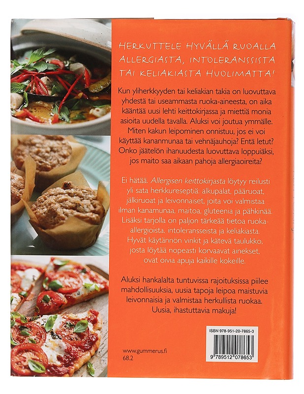 Allergisen keittokirja - Sherwood, Alice - Harrastekirjat - 10105456048 - 1