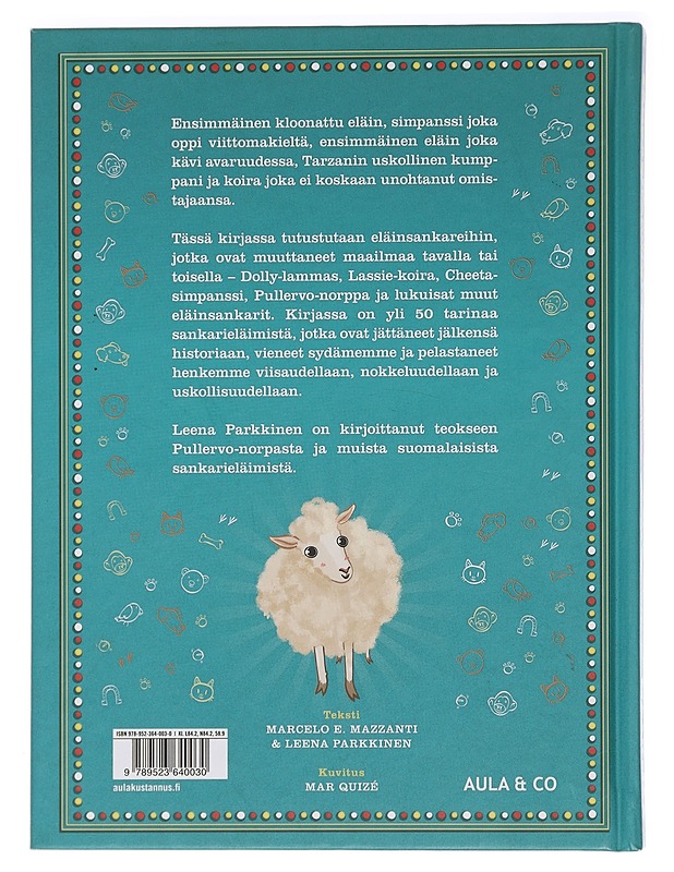 Sankaritarinoita eläimistä jotka muuttivat maailmaa - Marvel, G. L. - Lastenkirjat - 10105456060 - 1