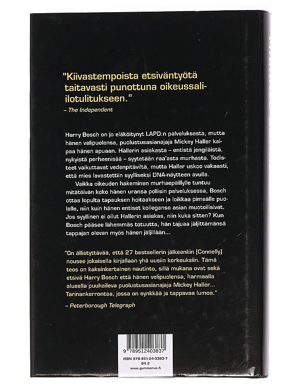 Risteyskohta - Connelly, Michael - Jännitys ja dekkarit - 10105456069 - 1