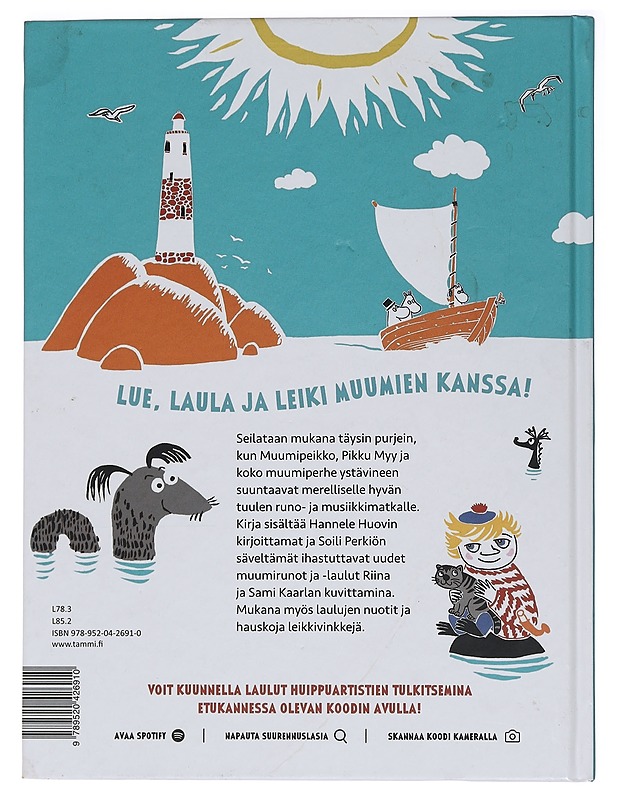 Muumiperhe laulaa Ohoi! - Perkiö, Soili - Lastenkirjat - 10105456100 - 1