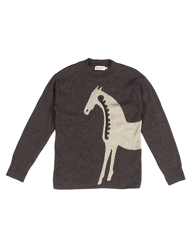 MARIMEKKO Metsikkö Musta Tamma villapaita, M - Naisten neuleet - 10105456105 - 0