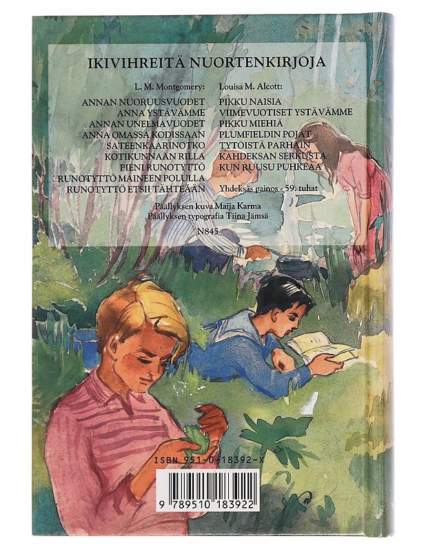 Sateenkaarinotko - Montgomery, L. M. - Nuorten kirjat - 10105456121 - 1