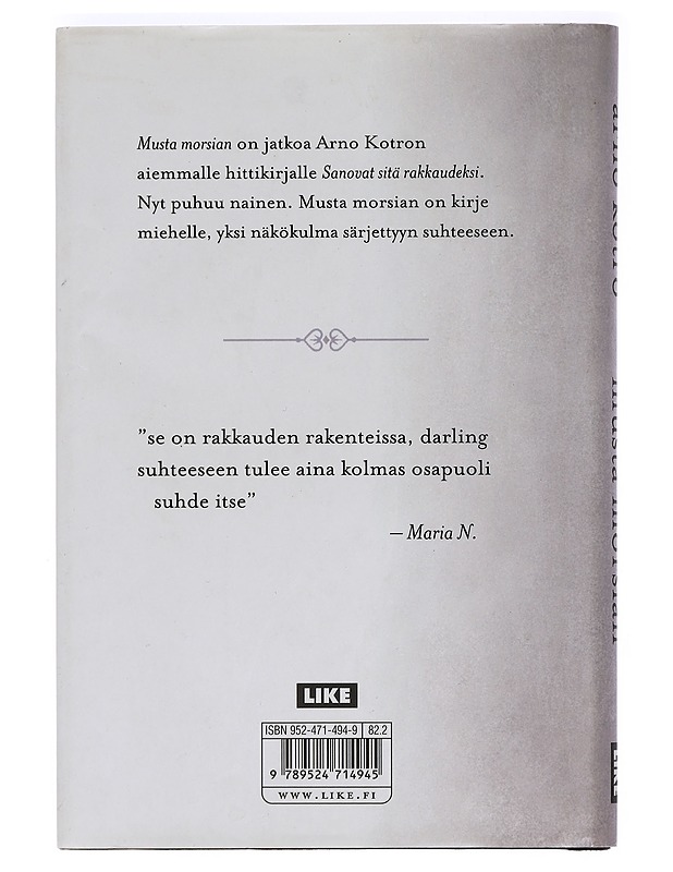 Musta morsian - Arno Kotro - Romaanit ja novellit - 10105456158 - 1