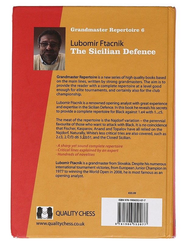 The Sicilian Defence - Ftacnik, Lubomir - Tietokirjat ja oppaat - 10105456178 - 1