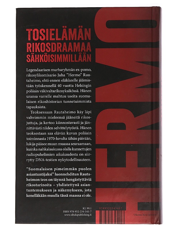 Hermo : murharyhmän mies - Rautaheimo, Juha - Elämäkerrat ja muistelmat - 10105456221 - 1