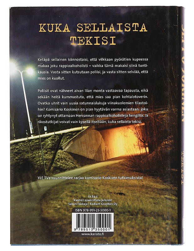 Kuka sellaista tekisi - Seppo Jokinen - Jännitys ja dekkarit - 10105456224 - 1