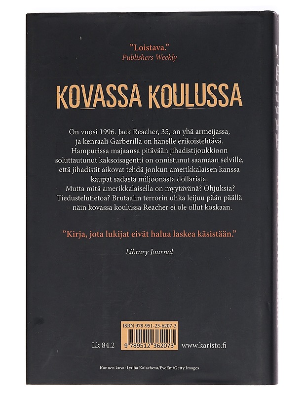 Kovassa koulussa - Child, Lee - Jännitys ja dekkarit - 10105456243 - 1