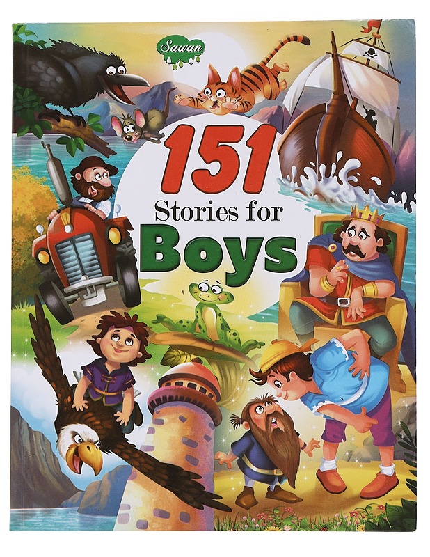 151 stories for boys - Sawan - Lastenkirjat - 10105456257 - 0