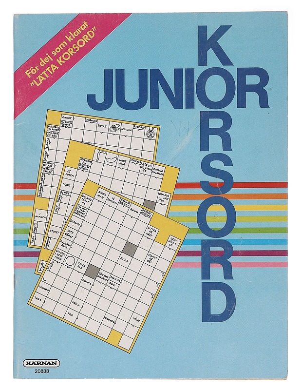 Junior korsord - Lastenkirjat - 10105456271 - 0