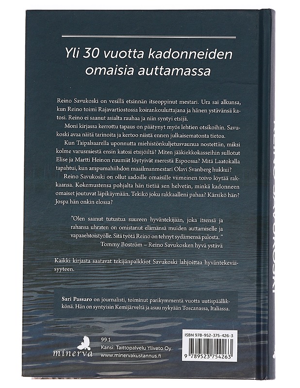 Reino Savukoski : Suomen tunnetuin kadonneiden etsijä - Sari Passaro - Elämäkerrat ja muistelmat - 10105456326 - 1