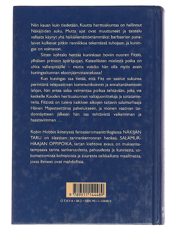 Salamurhaajan oppipoika: näkijän taru 1 - Robin Hobb - Romaanit ja novellit - 10105456333 - 1