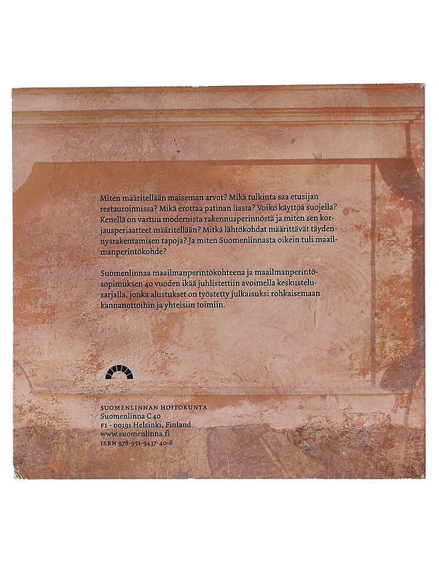 Kulttuuriympäristön monet kasvot : puhetta suojelusta ja restauroinnista - Perkkiö, Miia - Tietokirjat ja oppaat - 10105456348 - 1