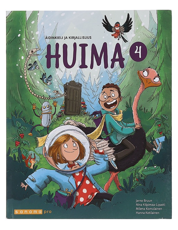 Huima : äidinkieli ja kirjallisuus. 4 - Bruun, Jarno - Lastenkirjat - 10105456365 - 0