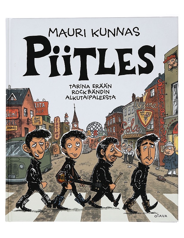 Piitles : tarina erään rockbändin alkutaipaleesta - Kunnas, Mauri - Sarjakuvat - 10105456391 - 0