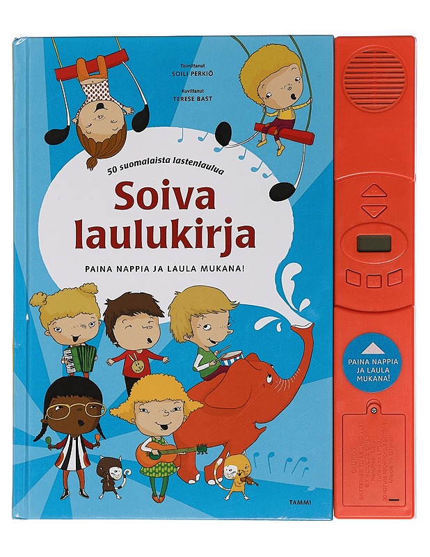 Soiva laulukirja : 50 suomalaista lastenlaulua - Perkiö, Soili - Lastenkirjat - 10105456400 - 0