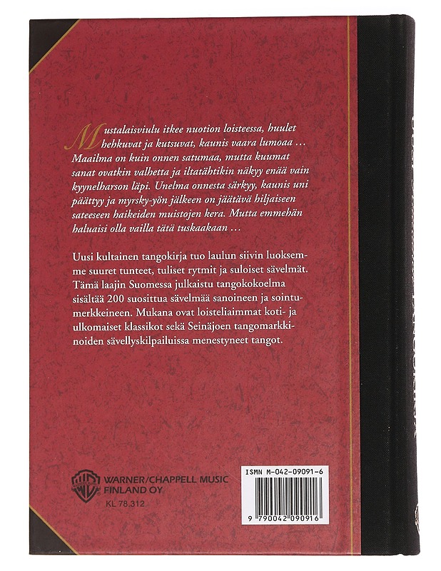 Uusi Kultainen tangokirja -  Toimituskunta - Taide- ja kulttuurikirjat - 10105456404 - 1