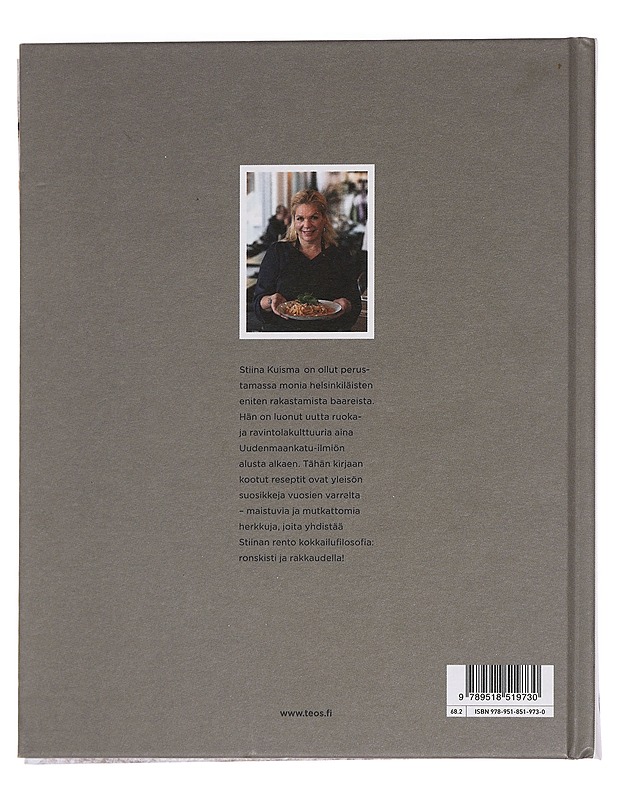 R & R : ronskisti rakkaudella : suosikkireseptejä Stiinan klassikkobaareista - Kuisma, Tiina - Kirja lahjaksi - 10105456420 - 1