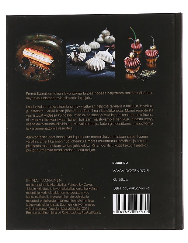 Emman kakut, leivokset & jäätelöt - Iivanainen, Emma - Ruokakirjat - 10105456421 - 1