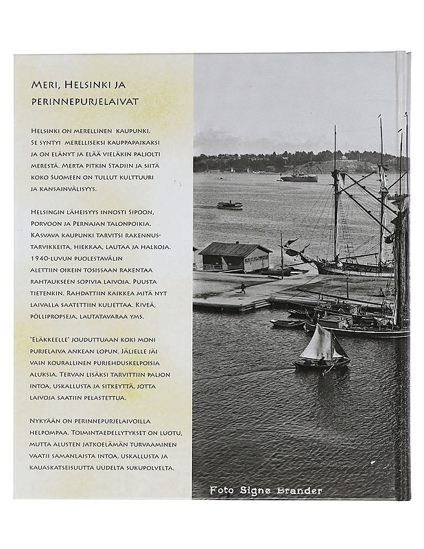 Perinne purjelaivat Helsingissa - Erkki Leikoski - Historiakirjat - 10105456429 - 1