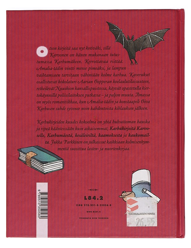 Karhukirjeitä kotiväelle - Parkkinen, Jukka - Lastenkirjat - 10105456454 - 1