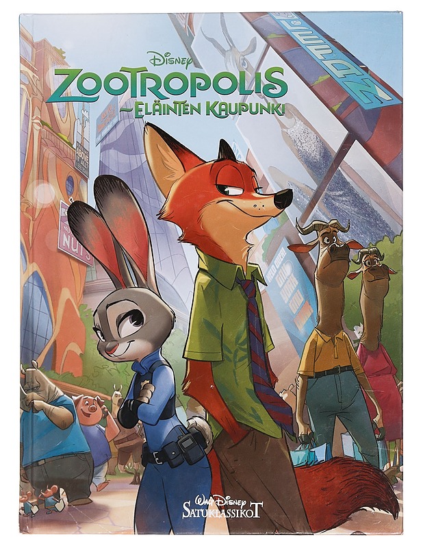 Zootropolis : eläinten kaupunki - Saxon, Victoria - Lastenkirjat - 10105456522 - 0