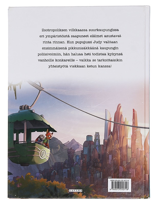 Zootropolis : eläinten kaupunki - Saxon, Victoria - Lastenkirjat - 10105456522 - 1