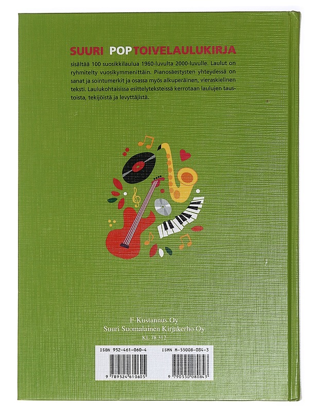 Suuri poptoivelaulukirja - Kari, Virpi - Musiikki- ja elokuvakirjat - 10105456535 - 1