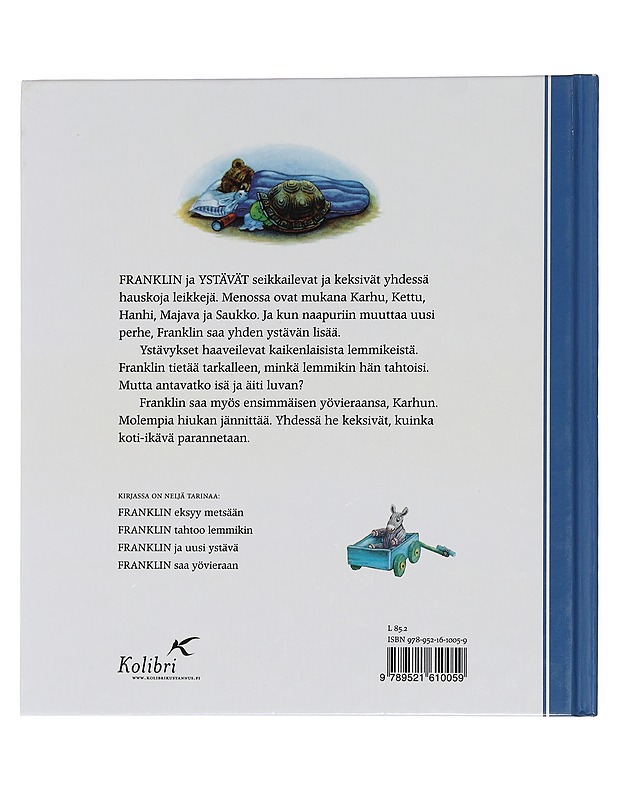 Franklin ja ystävät : suuri lastenlukemisto - Bourgeois, Paulette - Lastenkirjat - 10105456558 - 1