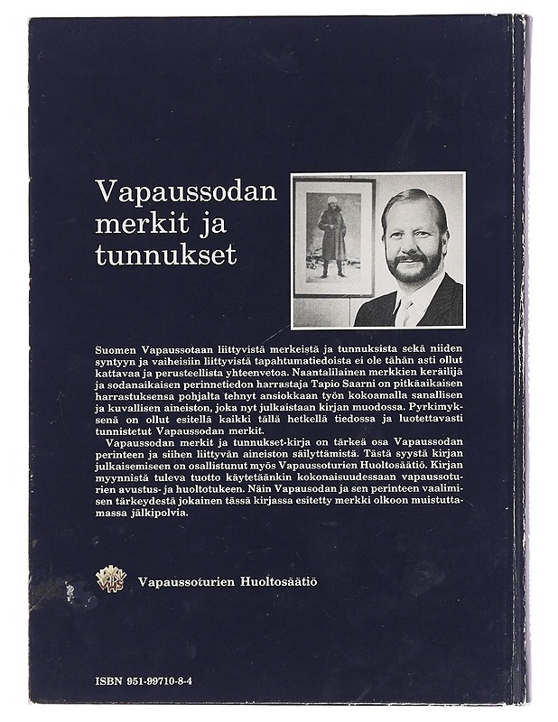 Suomen vapaussota 1918 / merkit ja tunnukset - Tapio Saarni - Historiakirjat - 10105456583 - 1