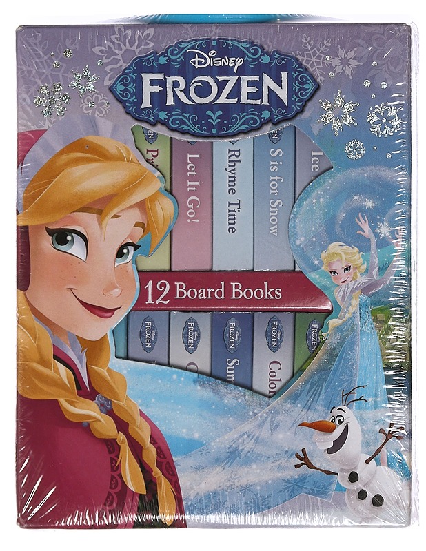 Disney Frozen : 12-Board Books Set - Editors of Phoenix International Publications - Lastenkirjat - 10105456586 - 0