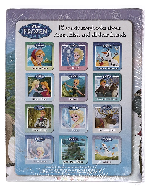 Disney Frozen : 12-Board Books Set - Editors of Phoenix International Publications - Lastenkirjat - 10105456586 - 1