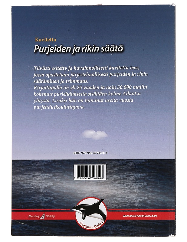 Kuvitettu purjeiden ja rikin säätö - Dedekam, Ivar - Tietokirjat ja oppaat - 10105456597 - 1