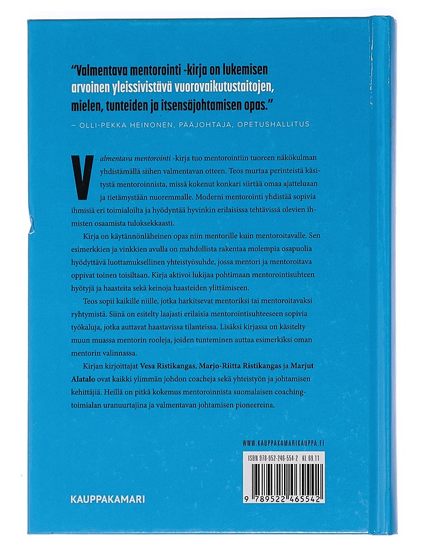 Valmentava mentorointi - Ristikangas, Vesa - Tietokirjat ja oppaat - 10105456601 - 1