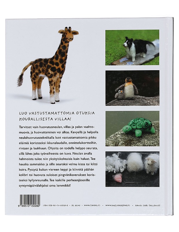 Villaiset pikkupehmot : 20 helppoa neulahuovutusohjetta - Sharp, Laurie - Tietokirjat ja oppaat - 10105456618 - 1