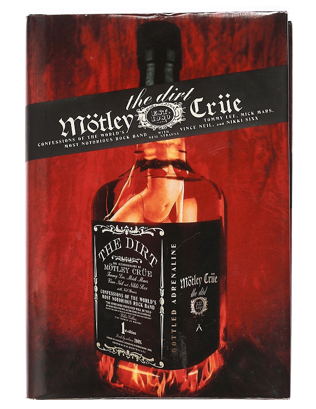 The dirt - Mötley Crüe - Musiikki- ja elokuvakirjat - 10105456620 - 0