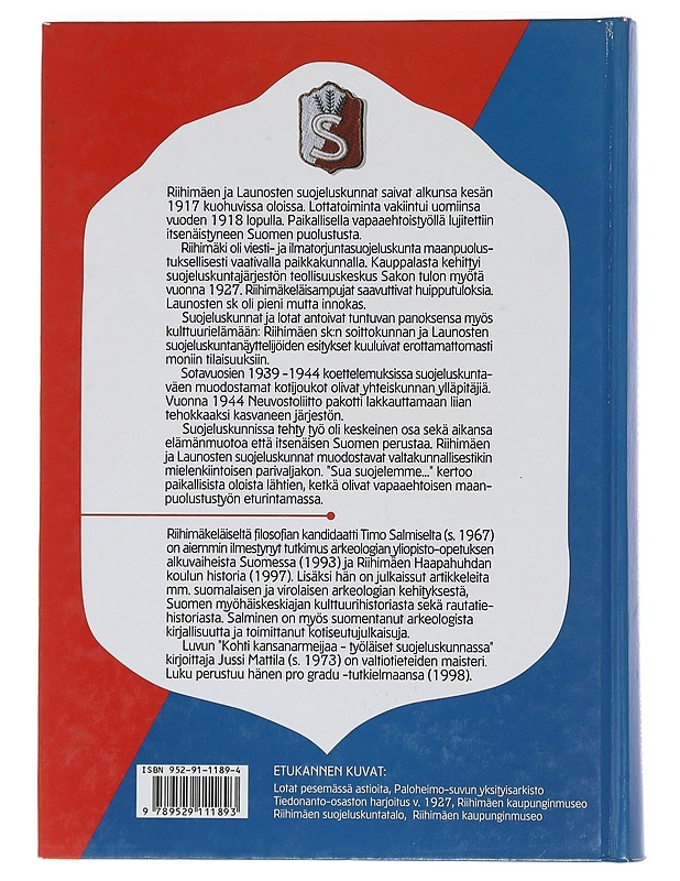 Sua suojelemme -  Timo Salminen - Historiakirjat - 10105456622 - 1