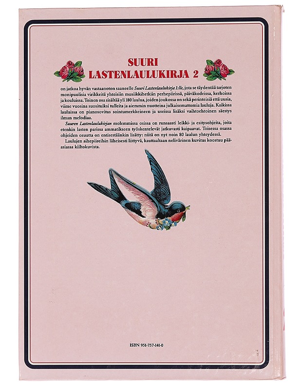 Suuri lastenlaulukirja. 2 - Heikkilä, Olli - Musiikki- ja elokuvakirjat - 10105456633 - 1