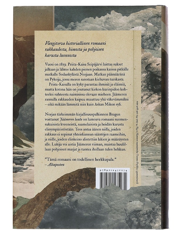 Jäämeren laulu - Arvola, Ingeborg - Romaanit ja novellit - 10105456636 - 1