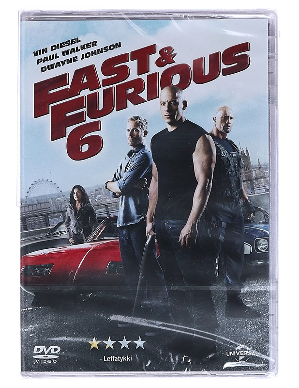 Fast & Furious 6 - DVD - DVD-elokuvat - 10105456638 - 0