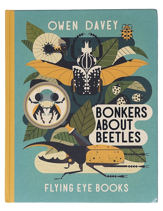 Bonkers about beetles - Owen Davey - Lastenkirjat - 10105456639 - 0