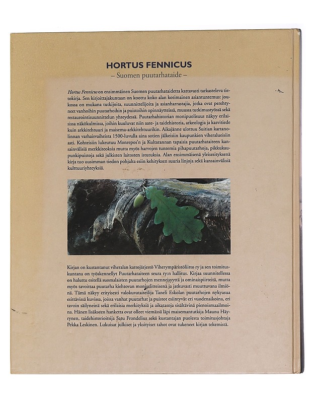 Hortus Fennicus : Suomen puutarhataide - Tietokirjat ja oppaat - 10105456679 - 1