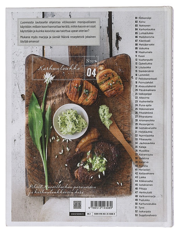 Luonnosta lautaselle - Mæhlum, Anne - Ruokakirjat - 10105456684 - 1