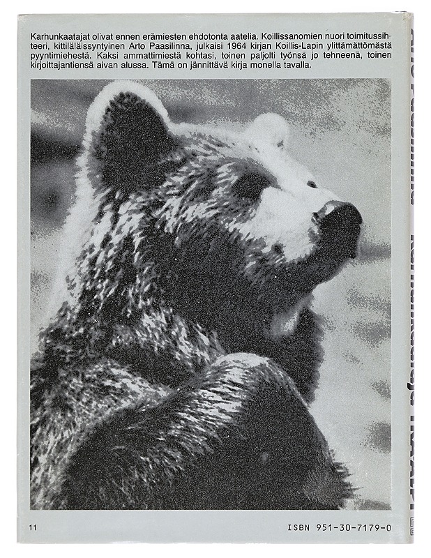 Karhunkaataja Ikä-Alpi - Paasilinna, Arto - Jännitys ja dekkarit - 10105456694 - 1