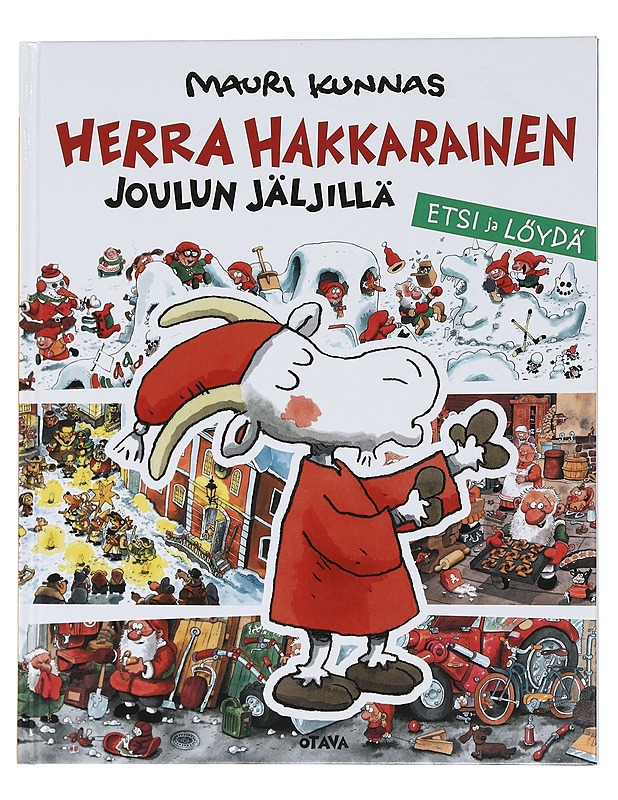 Herra Hakkarainen joulun jäljillä - Kunnas, Mauri - Lastenkirjat - 10105456697 - 0