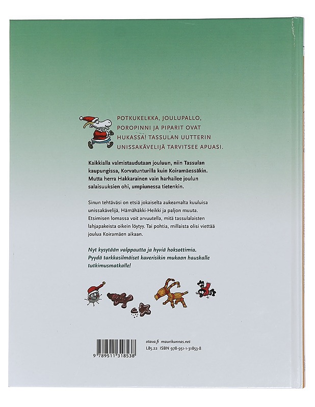 Herra Hakkarainen joulun jäljillä - Kunnas, Mauri - Lastenkirjat - 10105456697 - 1