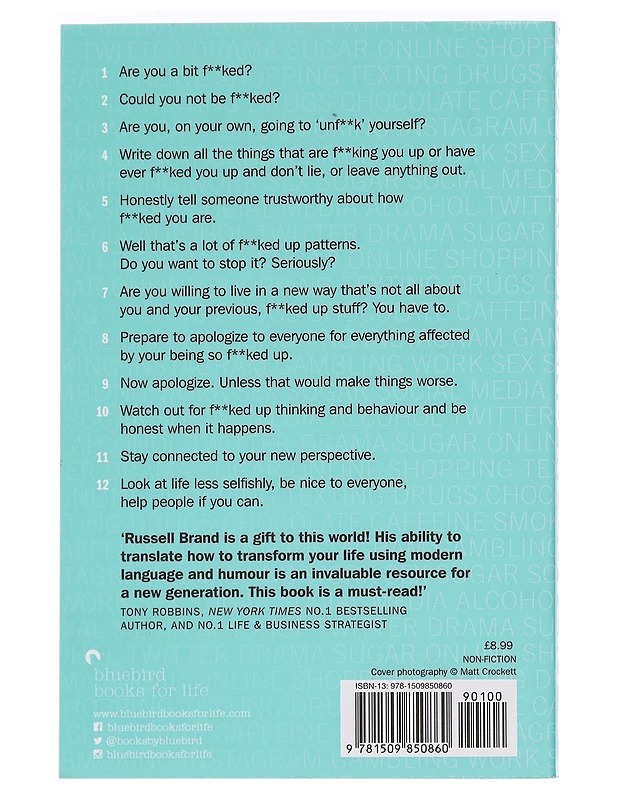 Recovery - Russell Brand - Romaanit ja novellit - 10105456717 - 1