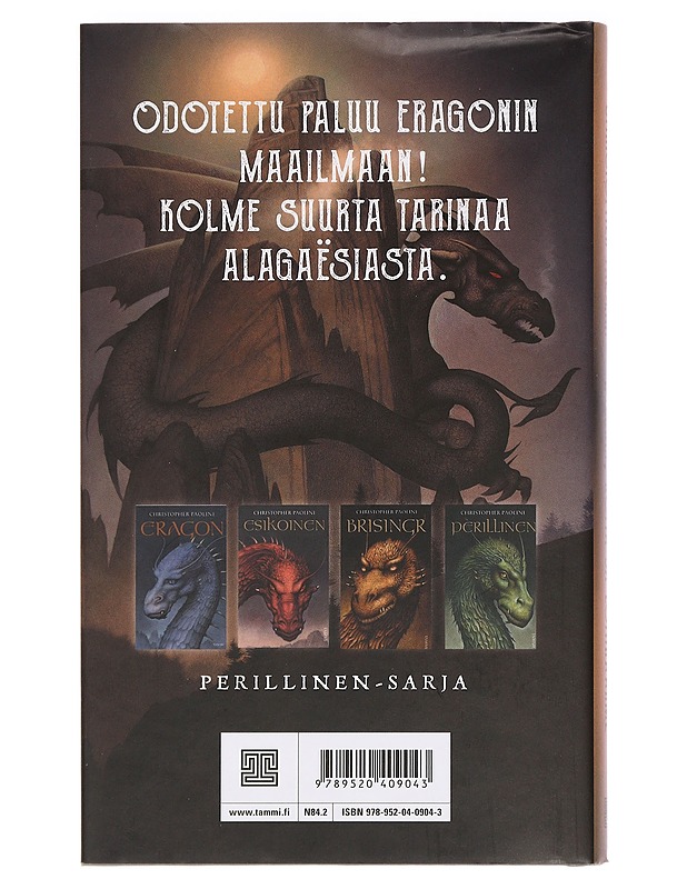 Kulkuri, noita ja lohikäärme - Paolini, Christopher - Fantasia- ja scifi - 10105456718 - 1