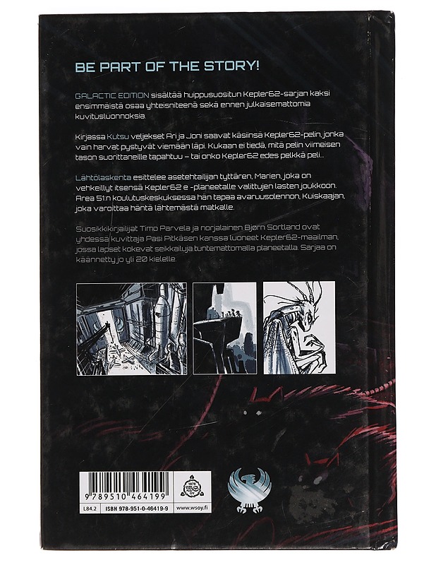 Kepler62 : galactic edition. Kirjat 1 & 2, Kutsu/Lähtölaskenta - Parvela, Timo - Lastenkirjat - 10105456720 - 1