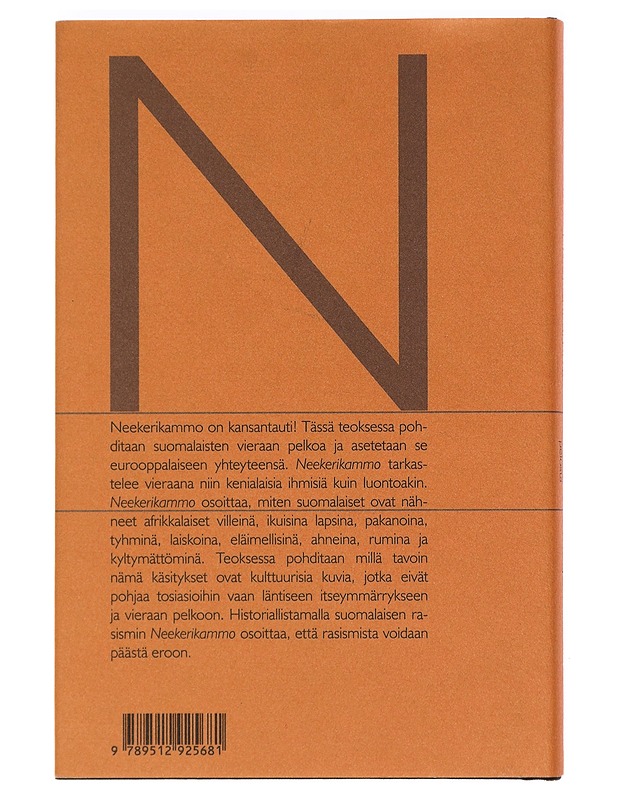 Neekerikammo : kirjoituksia vieraan pelosta - Marjo Kaartinen - Historiakirjat - 10105456736 - 1